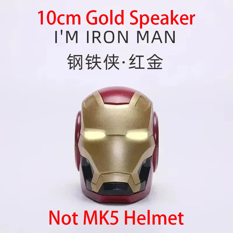 New Iron Man Mk5 Helmet Automatoc 1:1 Voice Control Avengers Mk7 Mk 5 Cosplay With Led Light Electronic Close Ironman Helmet Gif