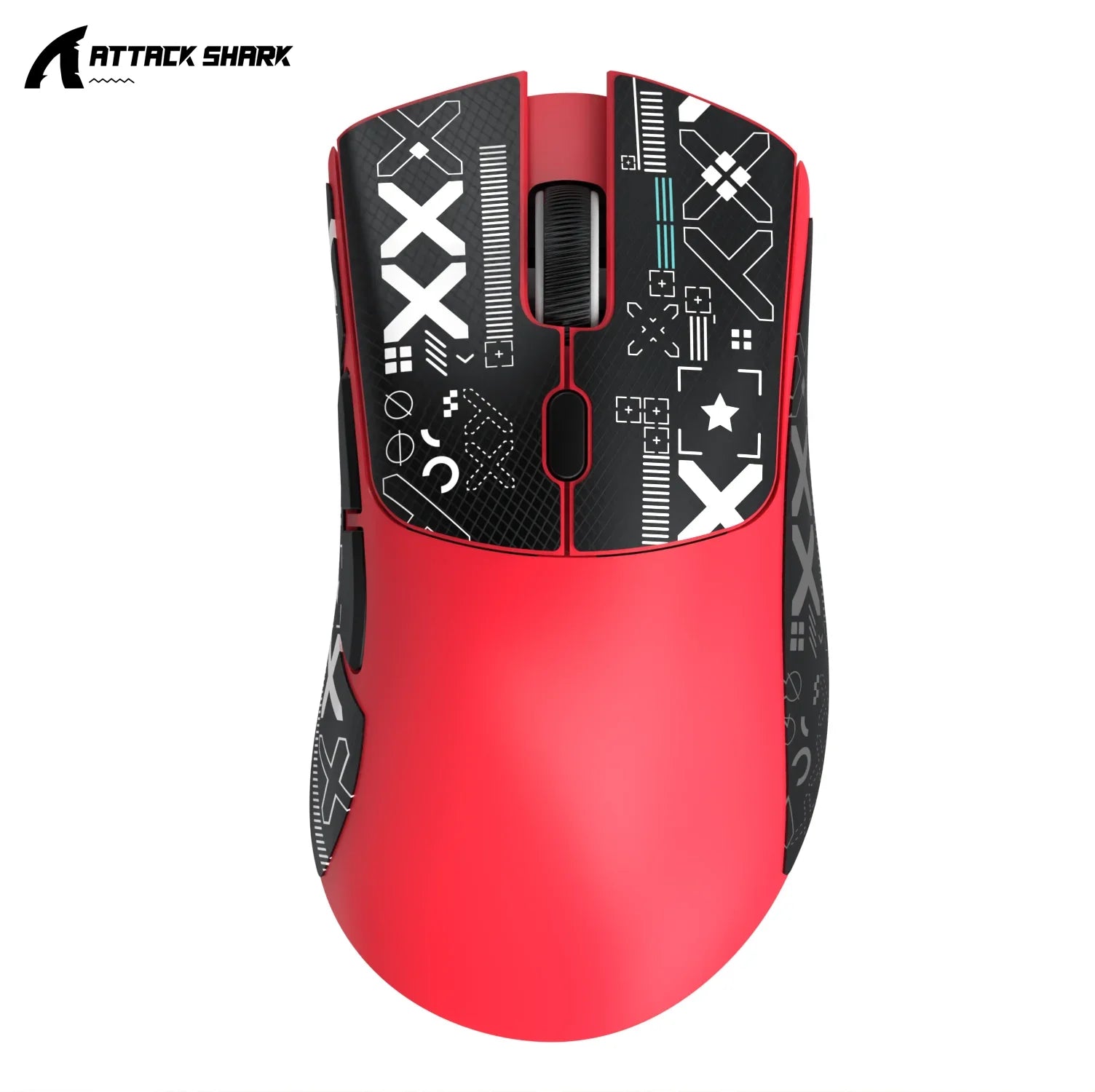 Attack Shark R1 X11 Wireless Gaming Mouse, 18K DPI PAW3311, Tri-Mode Bluetooth/2.4GHz/Wired, Lightweight, Macro Gaming Mouse