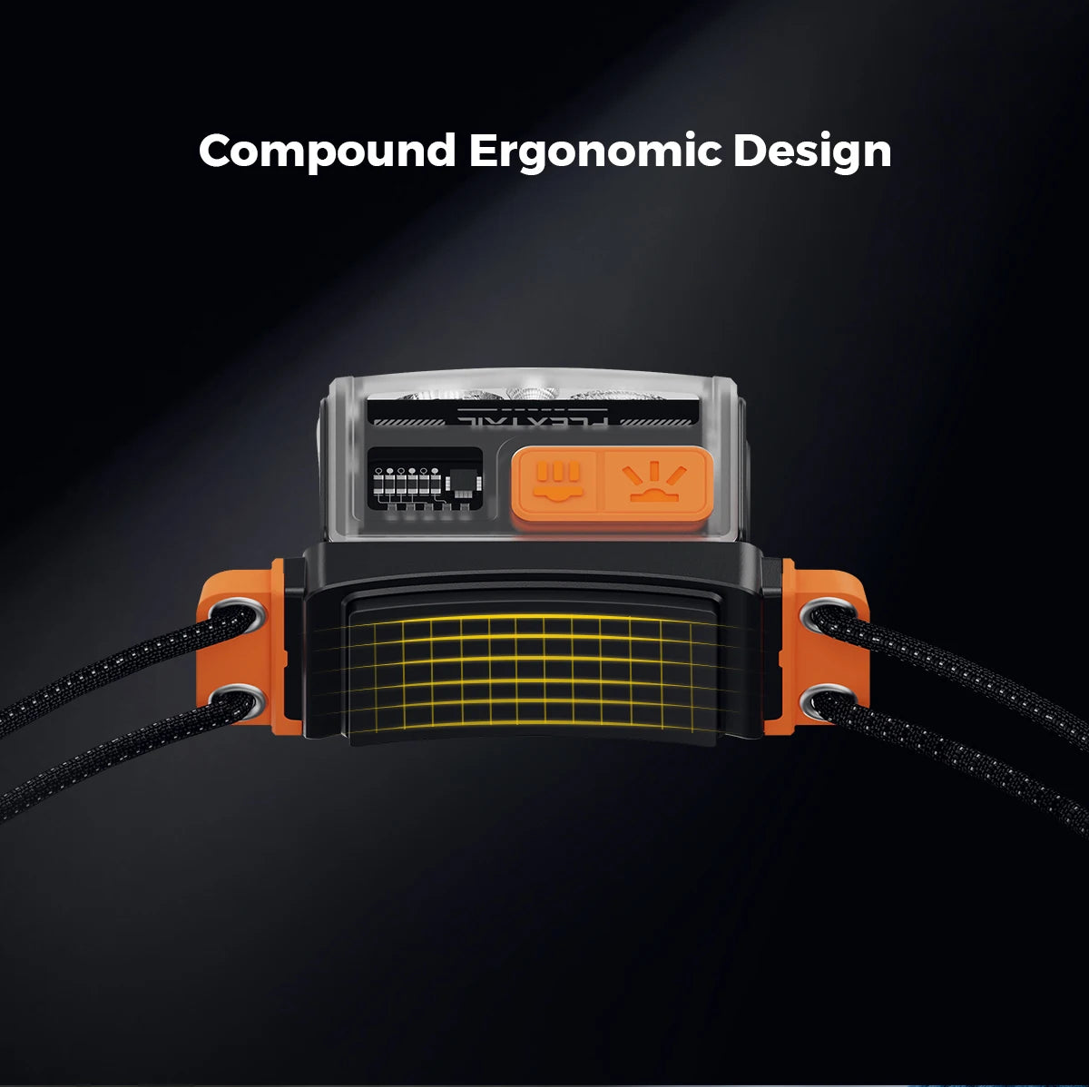 FLEXTAIL Ultra-Light LED Headlamp for Camping, Hiking, Running & Fishing, 1 Replaceable & Rechargeable Battery Included