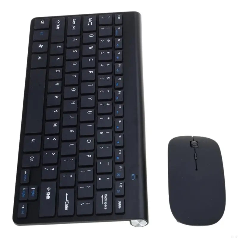 B0KF 2.4G- Wireless Keyboard and Mouse Set for Notebook Laptop Desktop PC Lightweight