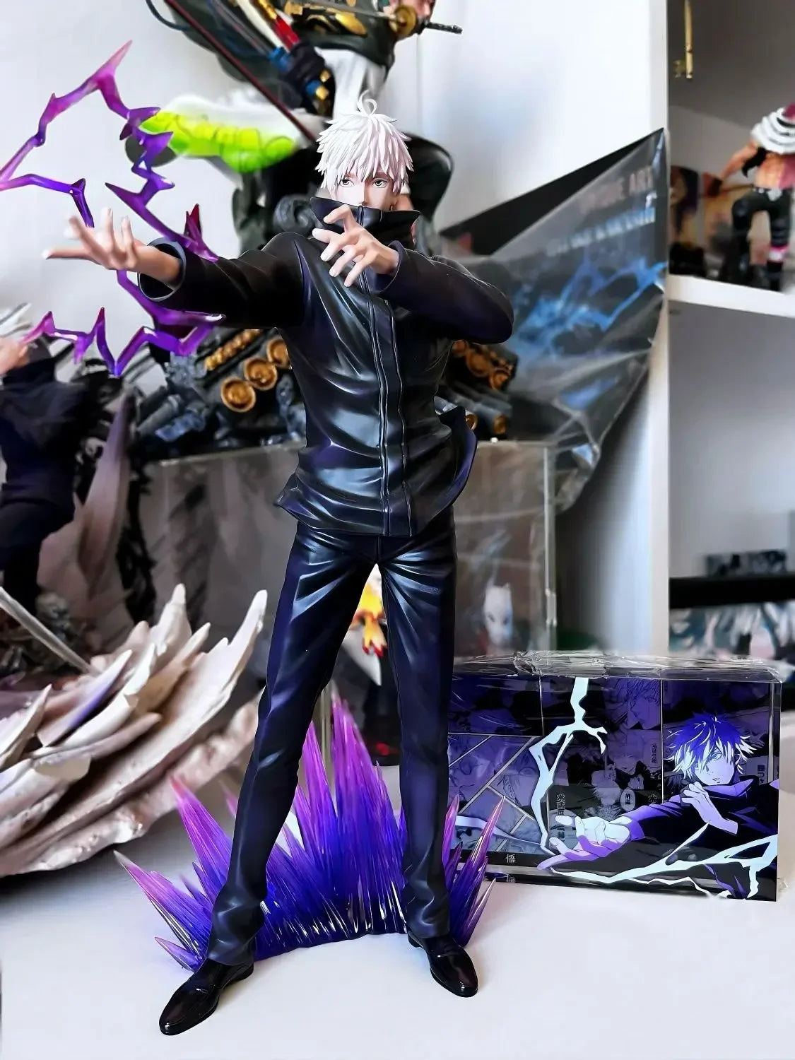 31cm/12.2 inches Jujutsu Kaisen anime character Gojo Satoru PVC Action Figure Figurine Model Decoration Collection Toys Gift