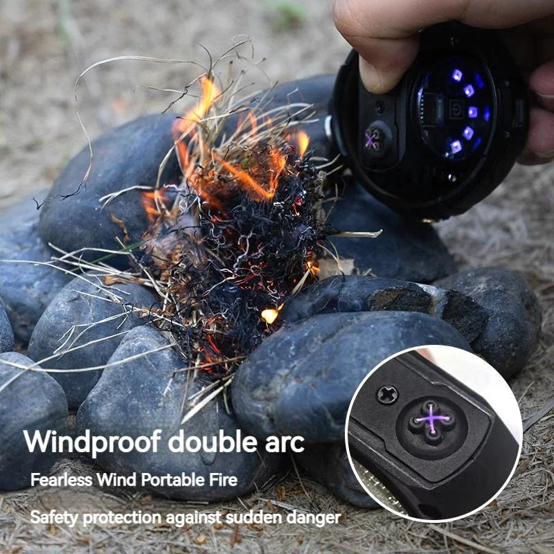 Naturehike Blackdog Camping Light Portable Type-C Rechargeable Mobile Phone Hanging Tent IPX3 Waterproof Life Emergency Light