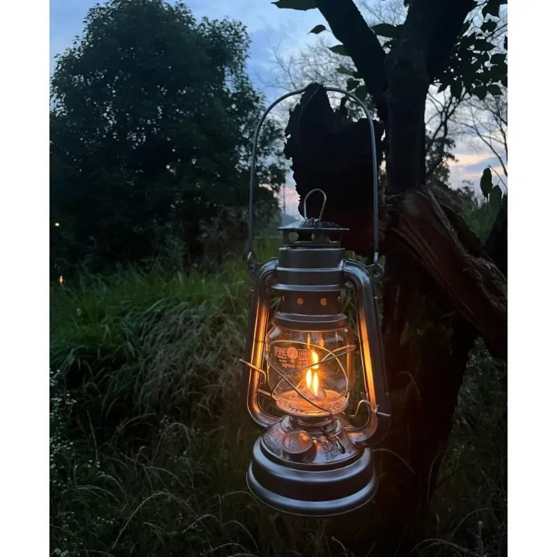 276 fire hand horse lamp retro kerosene lamp portable camping light camping light barbecue outdoor tent light emergency lighting