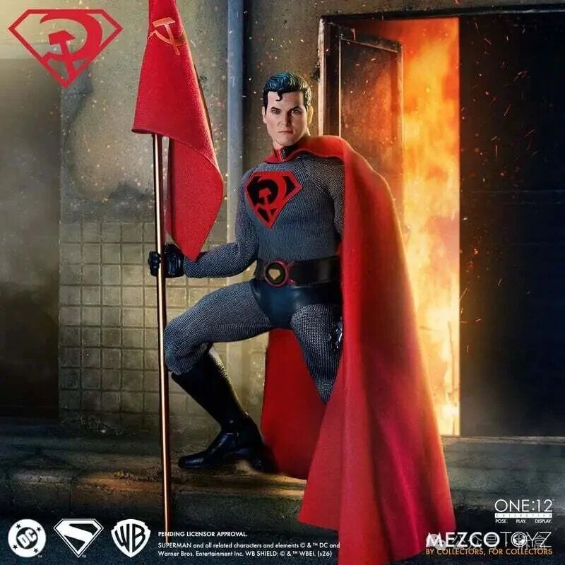 Pre-order: Mezco Presents DC Comics' *Superman: Red Son* 1:12 Scale Action Figure