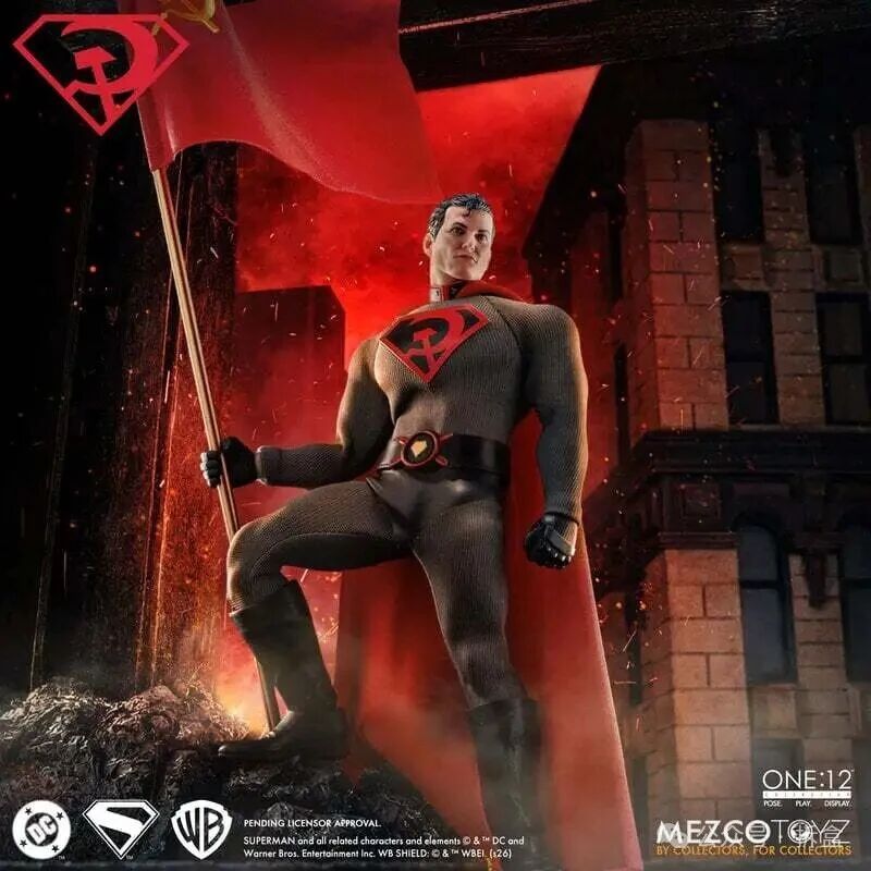 Pre-order: Mezco Presents DC Comics' *Superman: Red Son* 1:12 Scale Action Figure