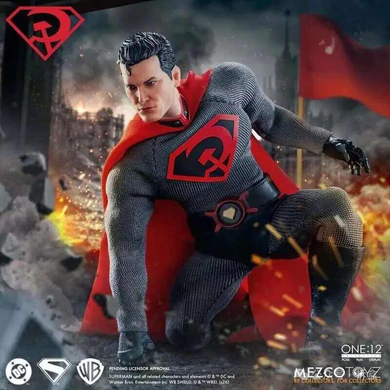 Pre-order: Mezco Presents DC Comics' *Superman: Red Son* 1:12 Scale Action Figure