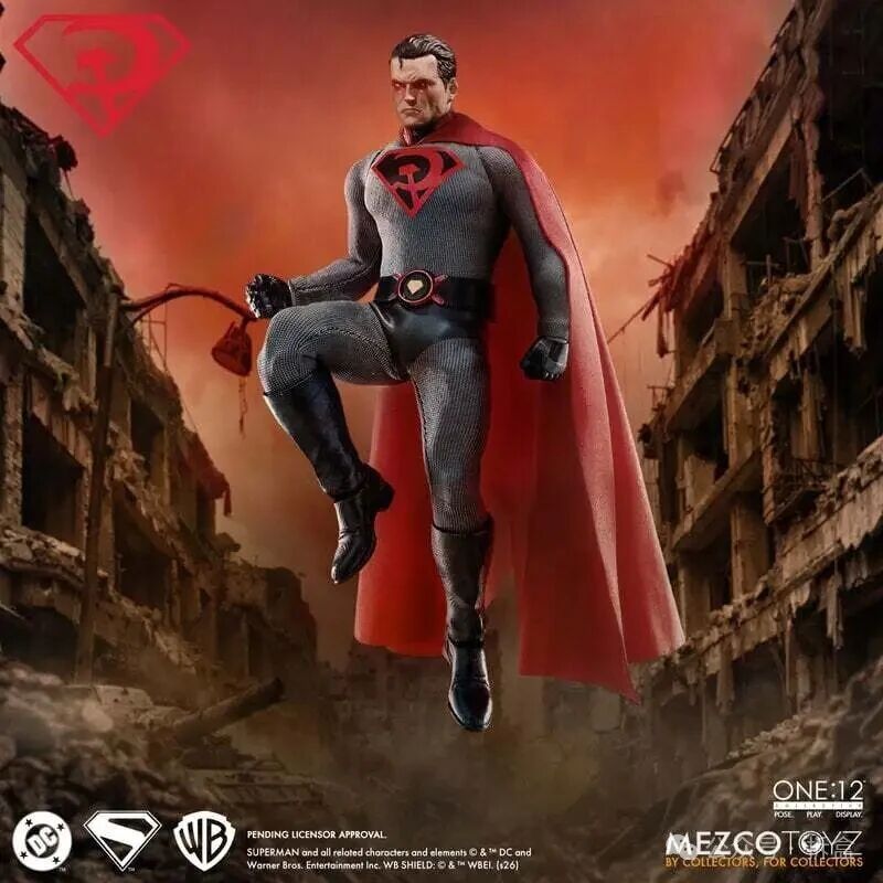 Pre-order: Mezco Presents DC Comics' *Superman: Red Son* 1:12 Scale Action Figure