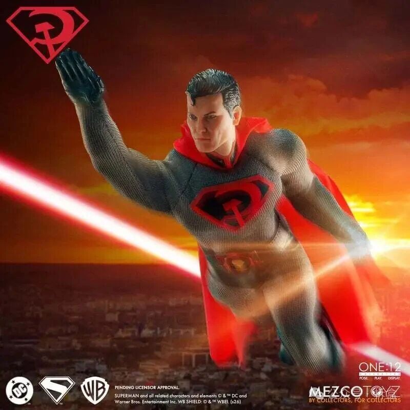 Pre-order: Mezco Presents DC Comics' *Superman: Red Son* 1:12 Scale Action Figure