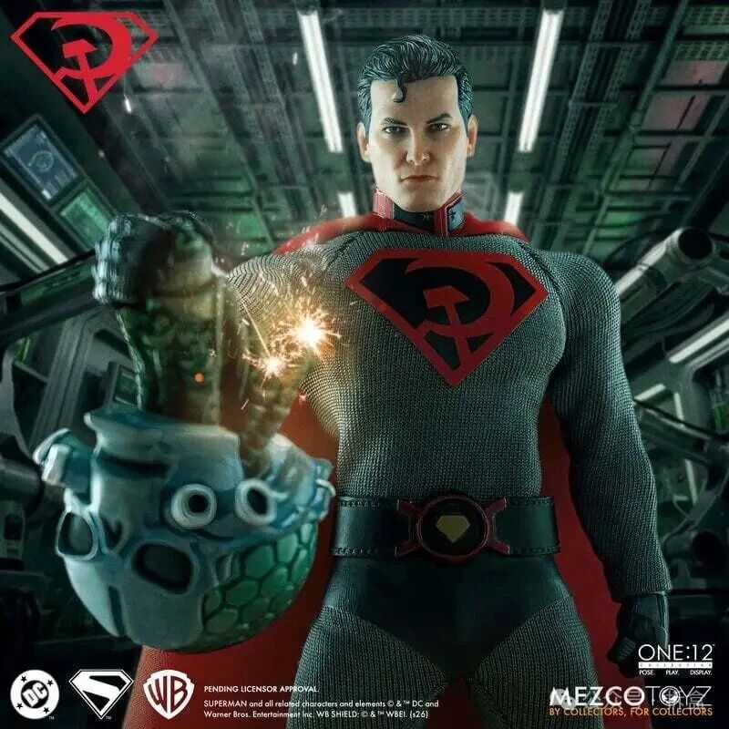 Pre-order: Mezco Presents DC Comics' *Superman: Red Son* 1:12 Scale Action Figure