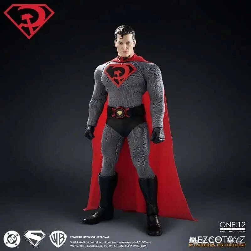 Pre-order: Mezco Presents DC Comics' *Superman: Red Son* 1:12 Scale Action Figure