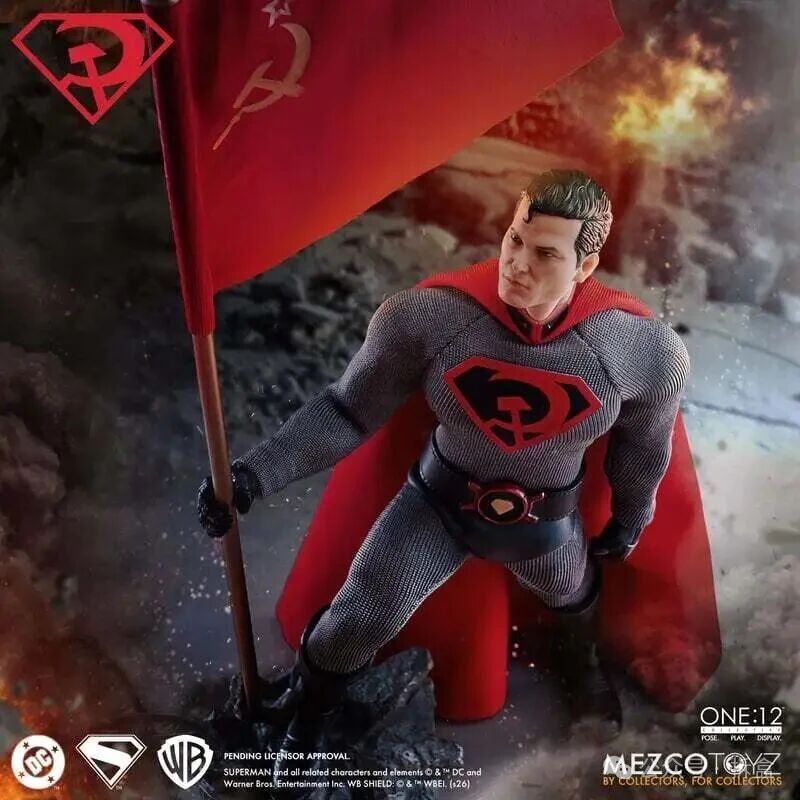 Pre-order: Mezco Presents DC Comics' *Superman: Red Son* 1:12 Scale Action Figure