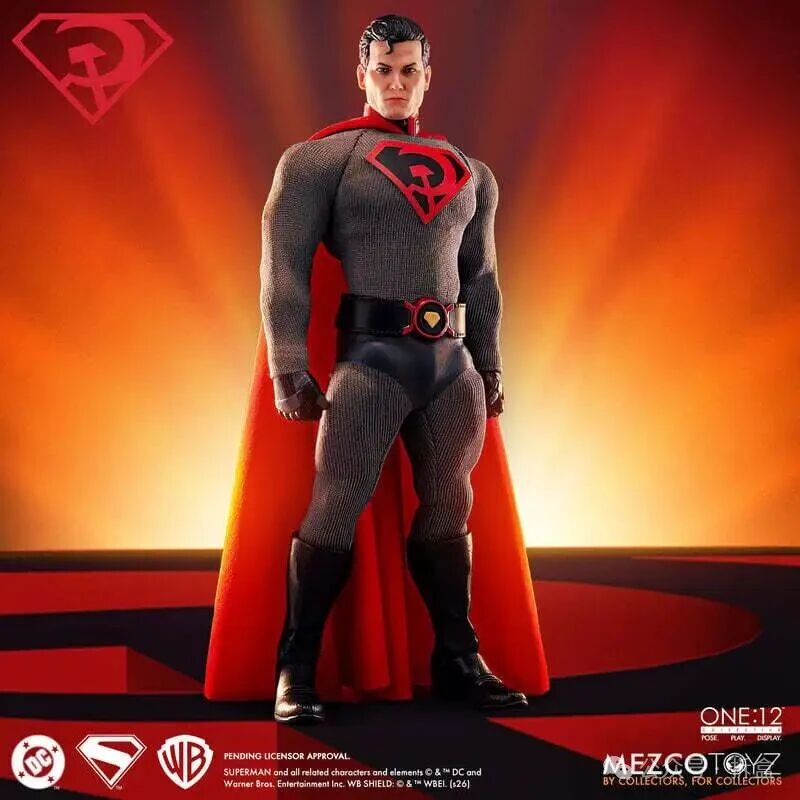 Pre-order: Mezco Presents DC Comics' *Superman: Red Son* 1:12 Scale Action Figure