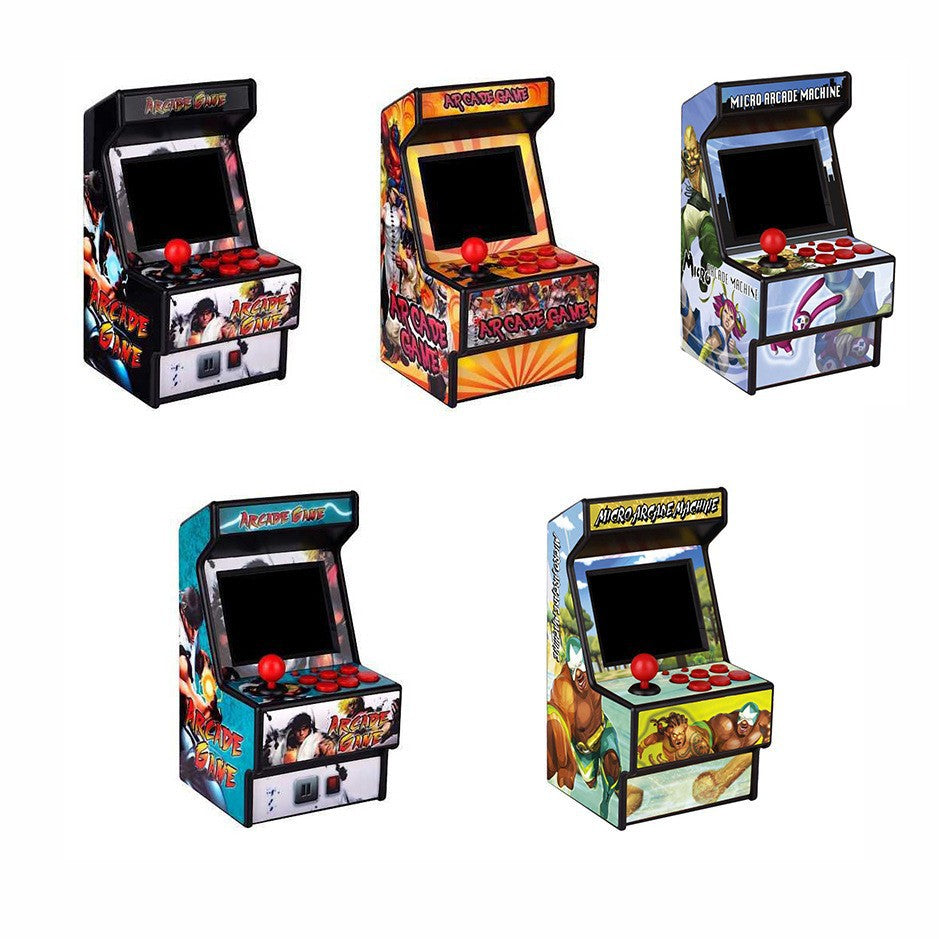 2.8" Screen 16 Bit Mini Arcade Game Machine Built In Classic Handheld Games With Rechargeable Battery