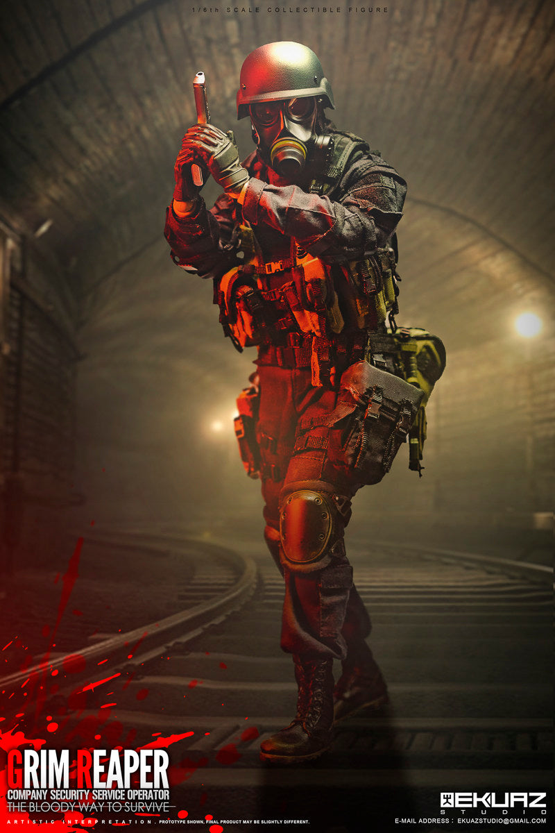 EKUAZ STUDIO 1/6 CSS G.I. Joe: Resident Evil 2 Death Hank Doll EKS05 Restock