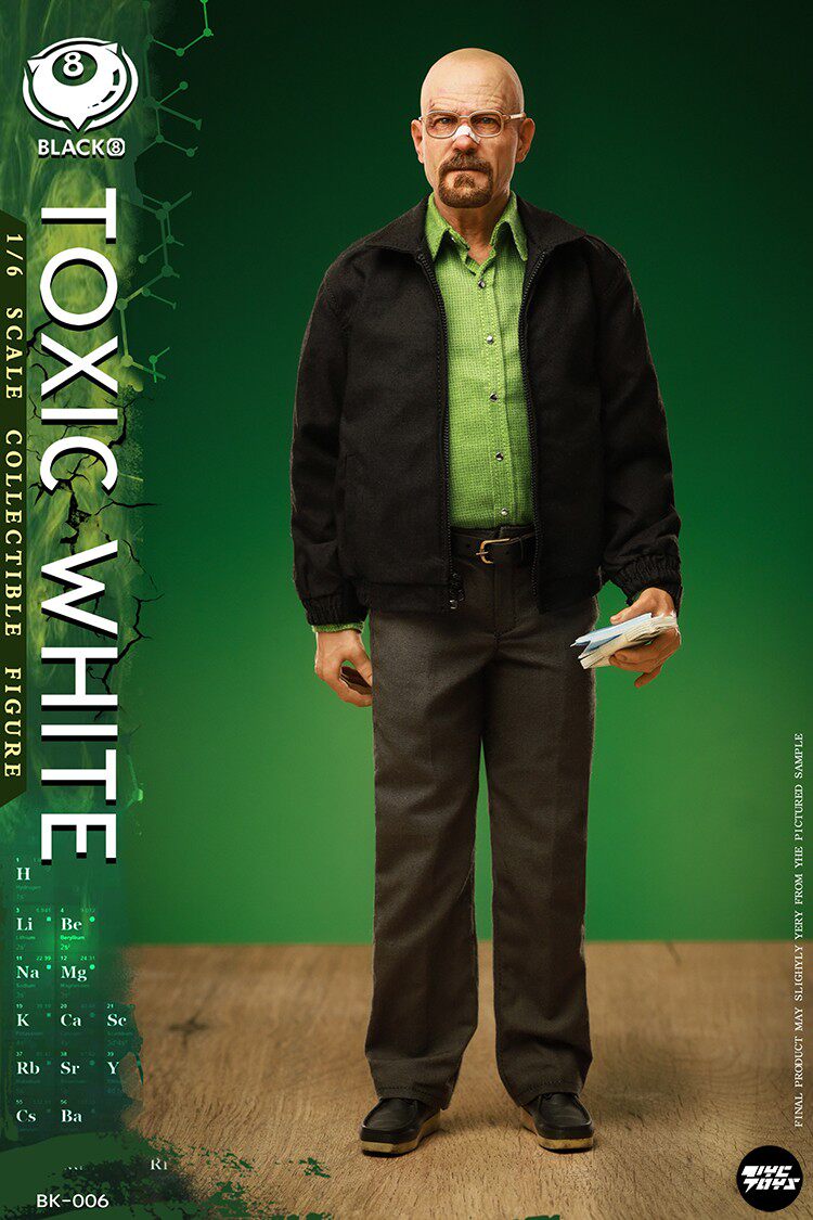 BLACK 8 TOYS "The Chemist" (Walter White) 1/6 Scale Action Figure – BK-006