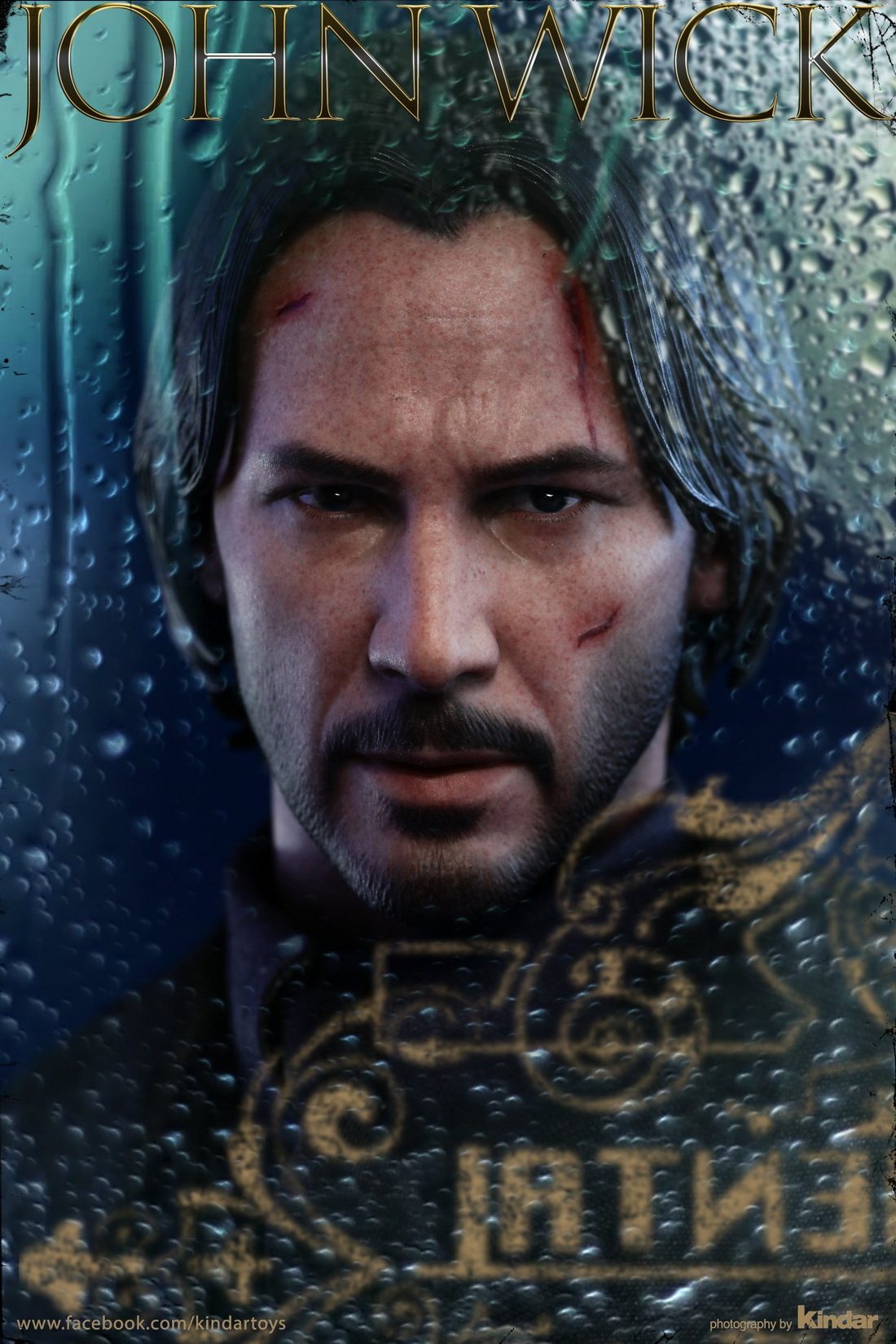 HotToys 1/6 MMS504 John Wick John Wick action figure