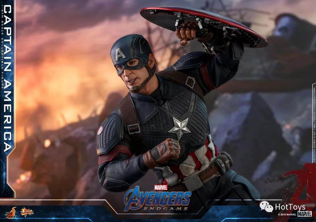 Hottoys1/6HT Avengers 4 Endgame Captain America A4 Captain America 7.0MMS536  action figures