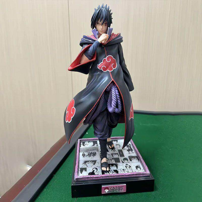 Naruto figure can light up comic platform eagle team Sasuke model GK figure