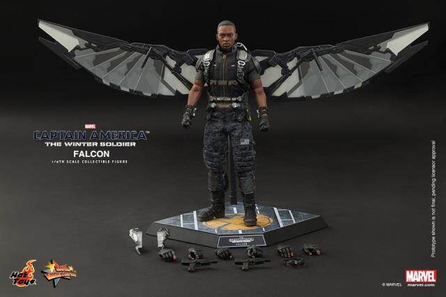 HotToys HT 1/6 Captain America 2 The Winter Soldier Falcon 1.0 MMS-245 Action Figure