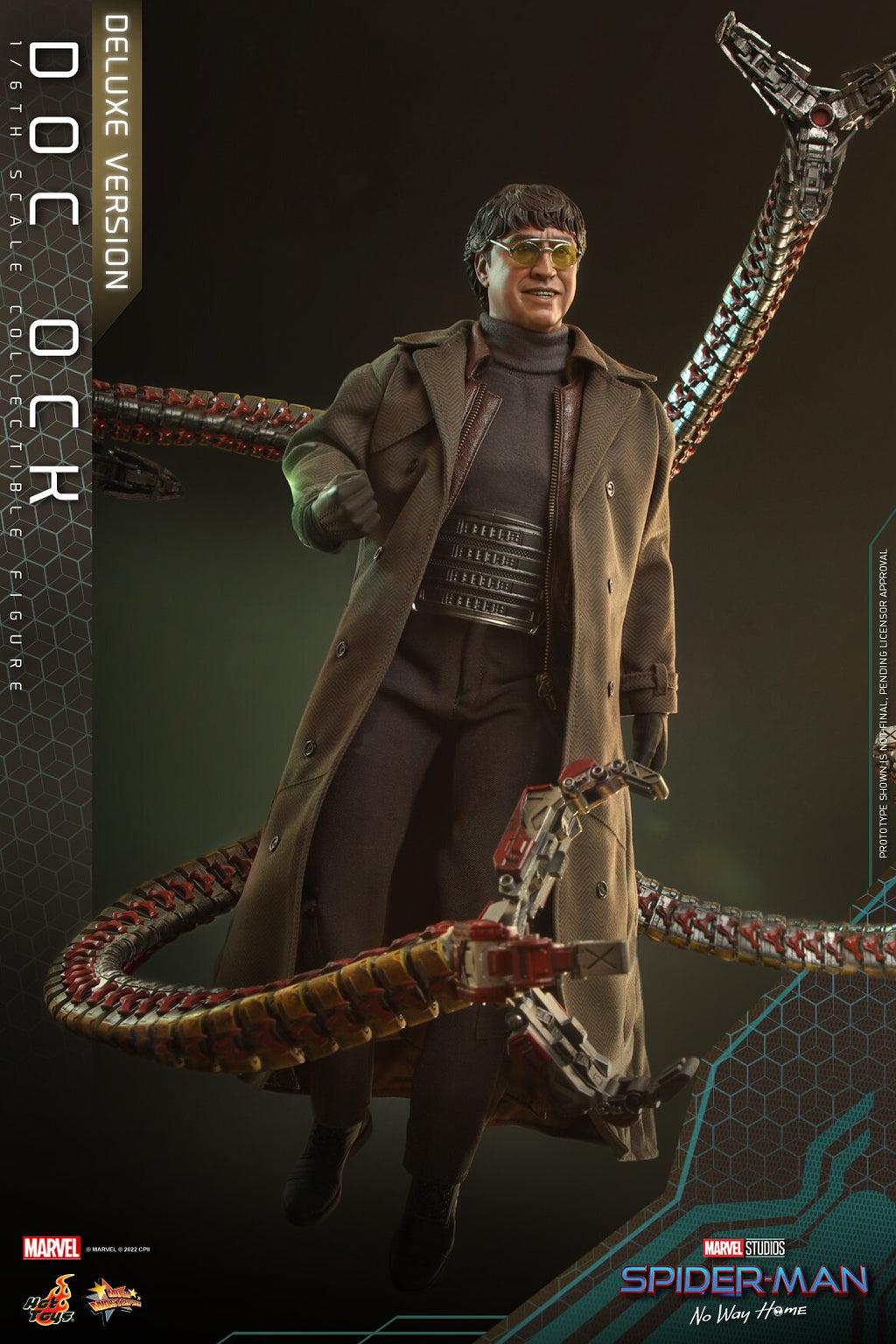 HOTTOYS 1/6 Spider-Man: No Return - Doctor Octopus Action Figure MMS633 Deluxe Edition