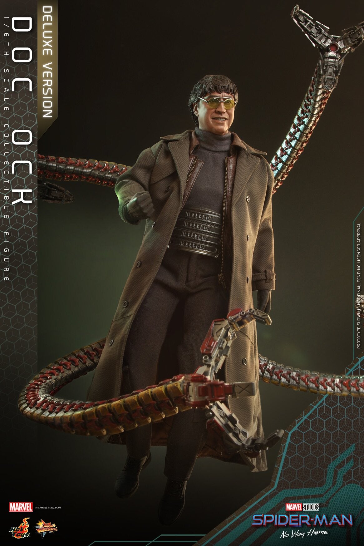 HOTTOYS 1/6 Spider-Man: No Return - Doctor Octopus Action Figure MMS633 Deluxe Edition