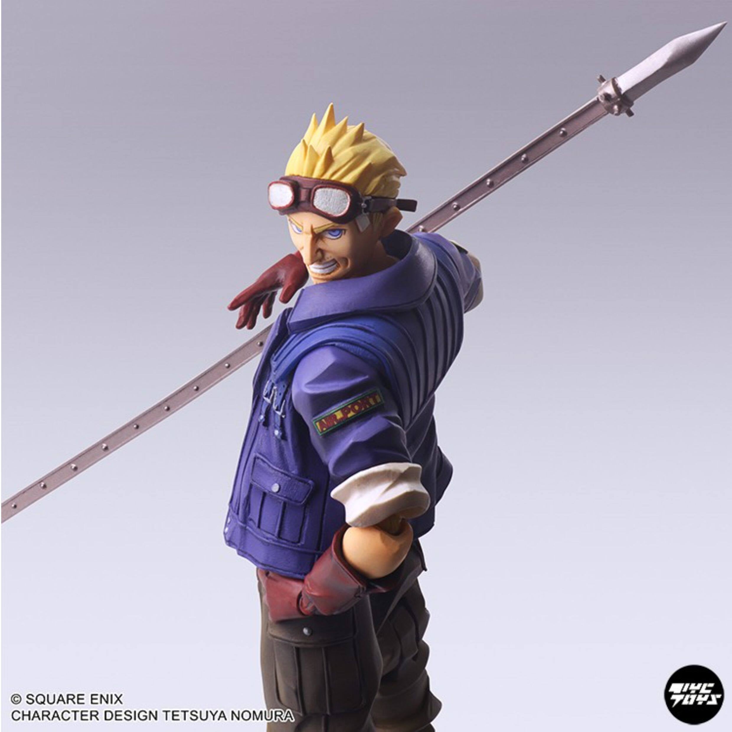 SE Final Fantasy VII BRING ARTS: Cid Highwind Action Figure