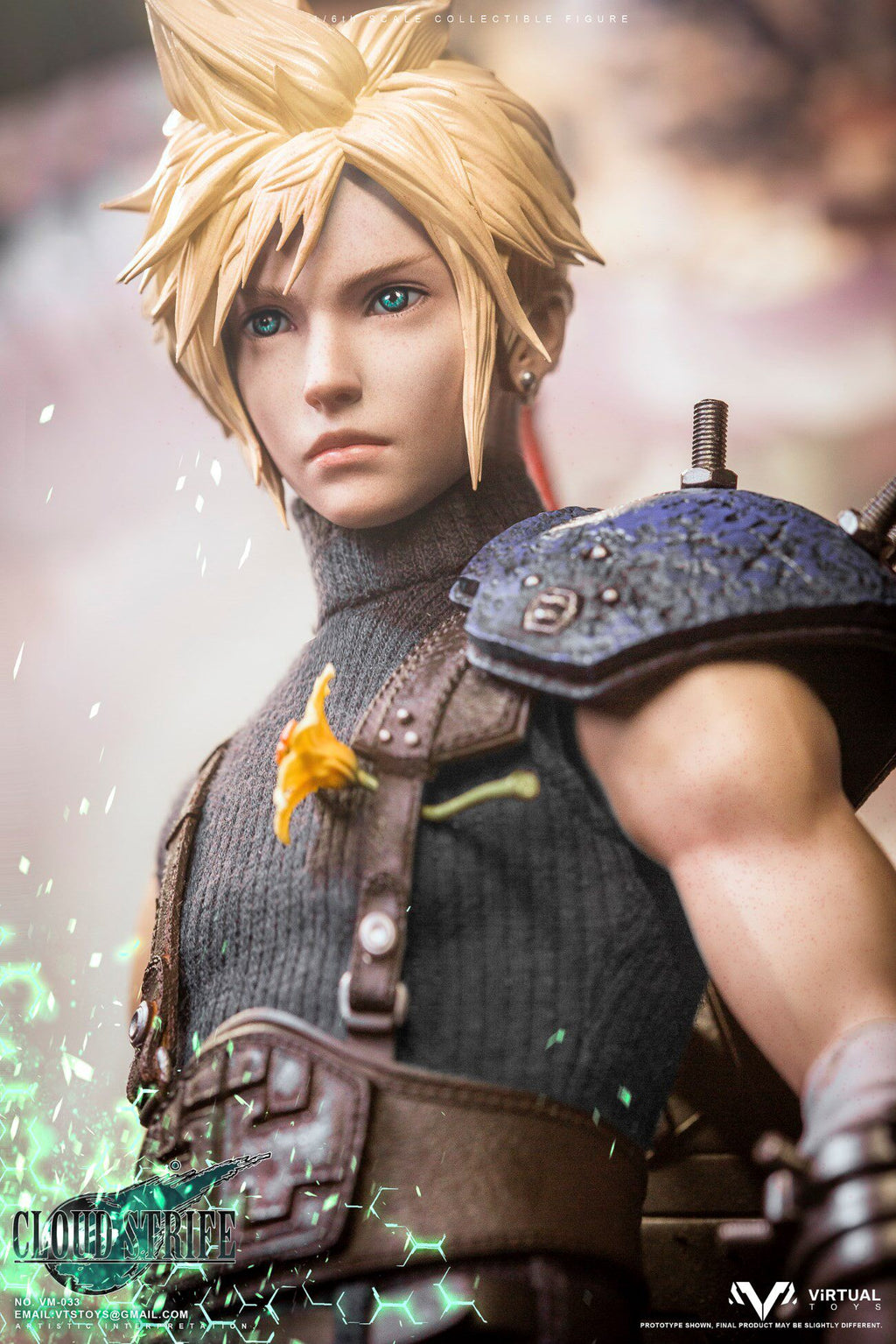 VTSTOYS 1/6 Original Warrior Cloud, Final Fantasy Action Figure VM-033DX
