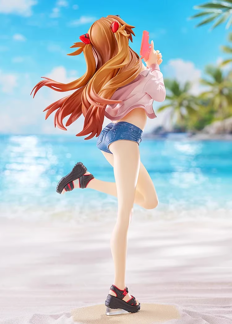 GSC POP UP Parade: Evangelion (EVA) — "Beach Queens" Rei Ayanami & Asuka Langley Figures