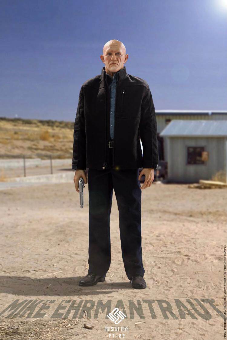PRESENT TOYS 1/6 Breaking Bad Mike Action Figure PT-SP22