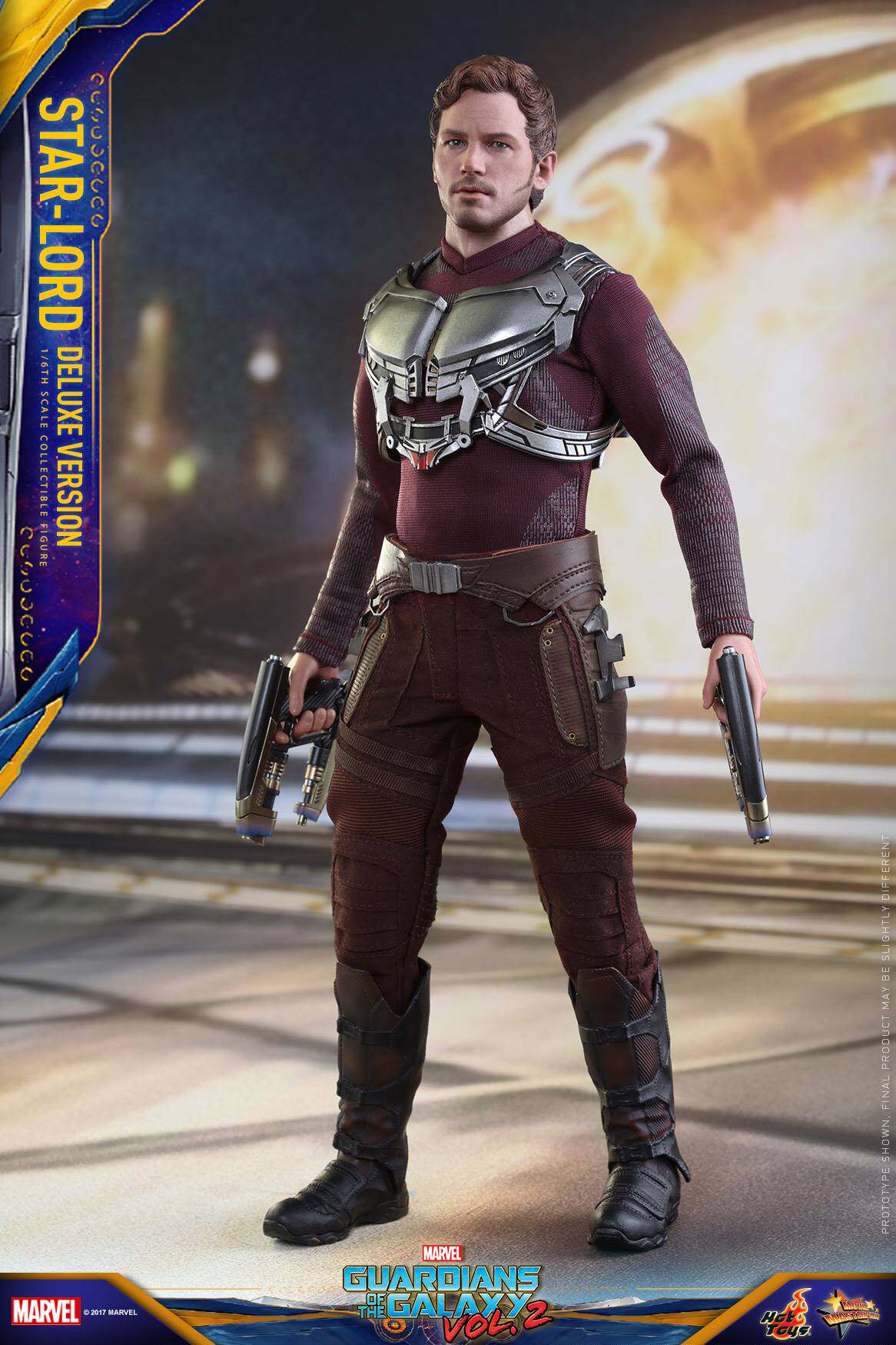 HT MMS421 1/6 Guardians of the Galaxy 2 Star-Lord 2.0 Deluxe Edition Action Figure