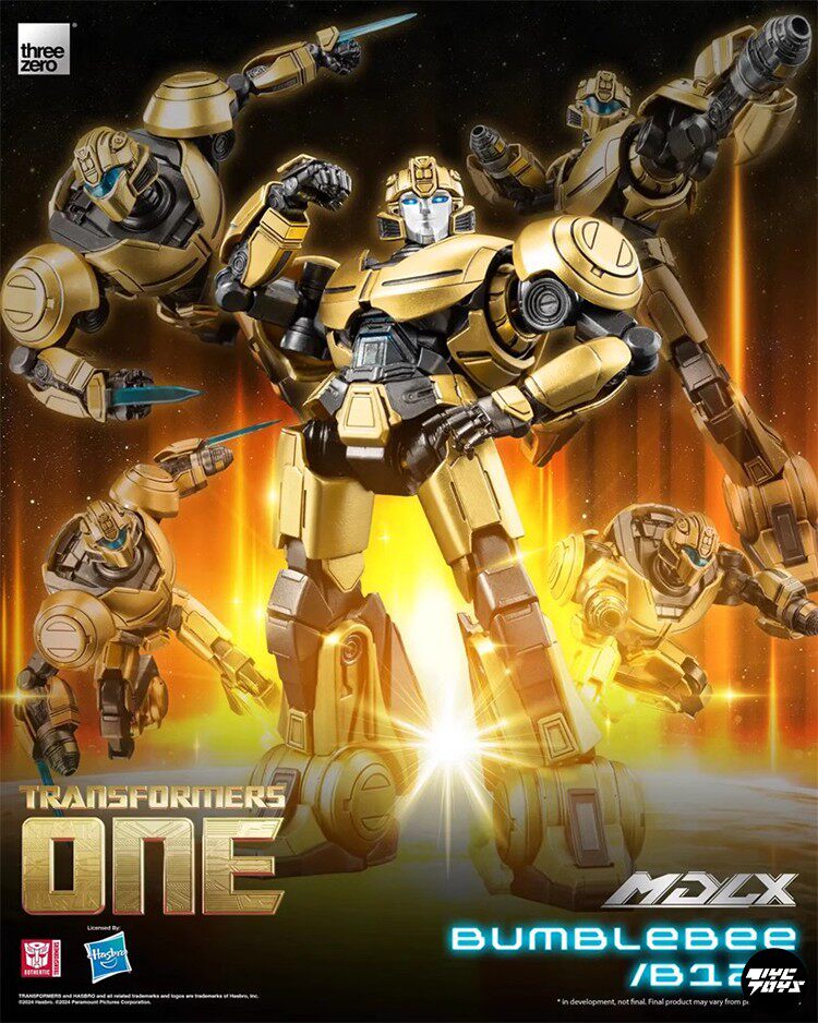 THREEZERO MDLX Transformers: Origins — Bumblebee (3Z0840)