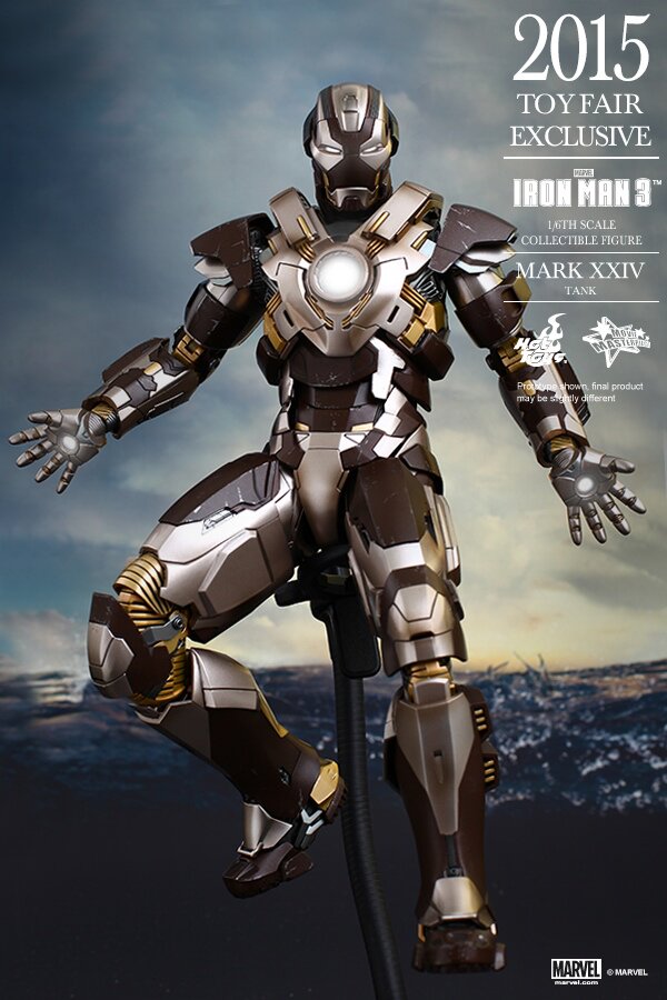 HOTTOYS HT MMS303 1/6 Iron Man MK24 2015 Venue Limited Tank Action Figure