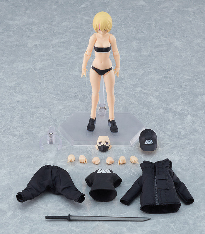 MF figma Styles 524 YUK — Female Action Figure with Accessory Set