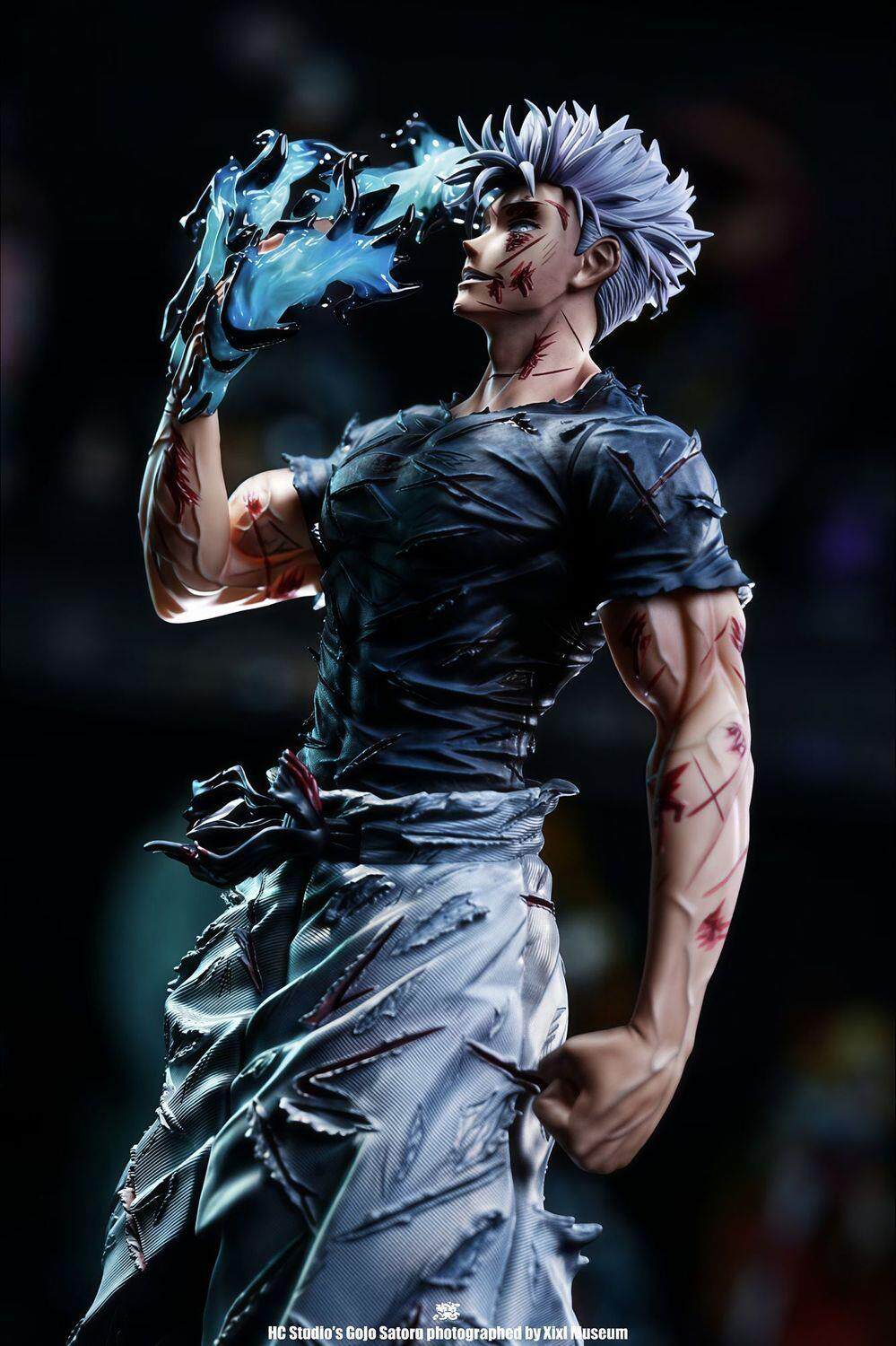 Battle-damaged Gojo Satori Spell Return Figure GK Figure