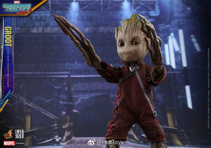 HT 1/1 Guardians of the Galaxy ② Tree Man Groot LMS-004 Action Figure
