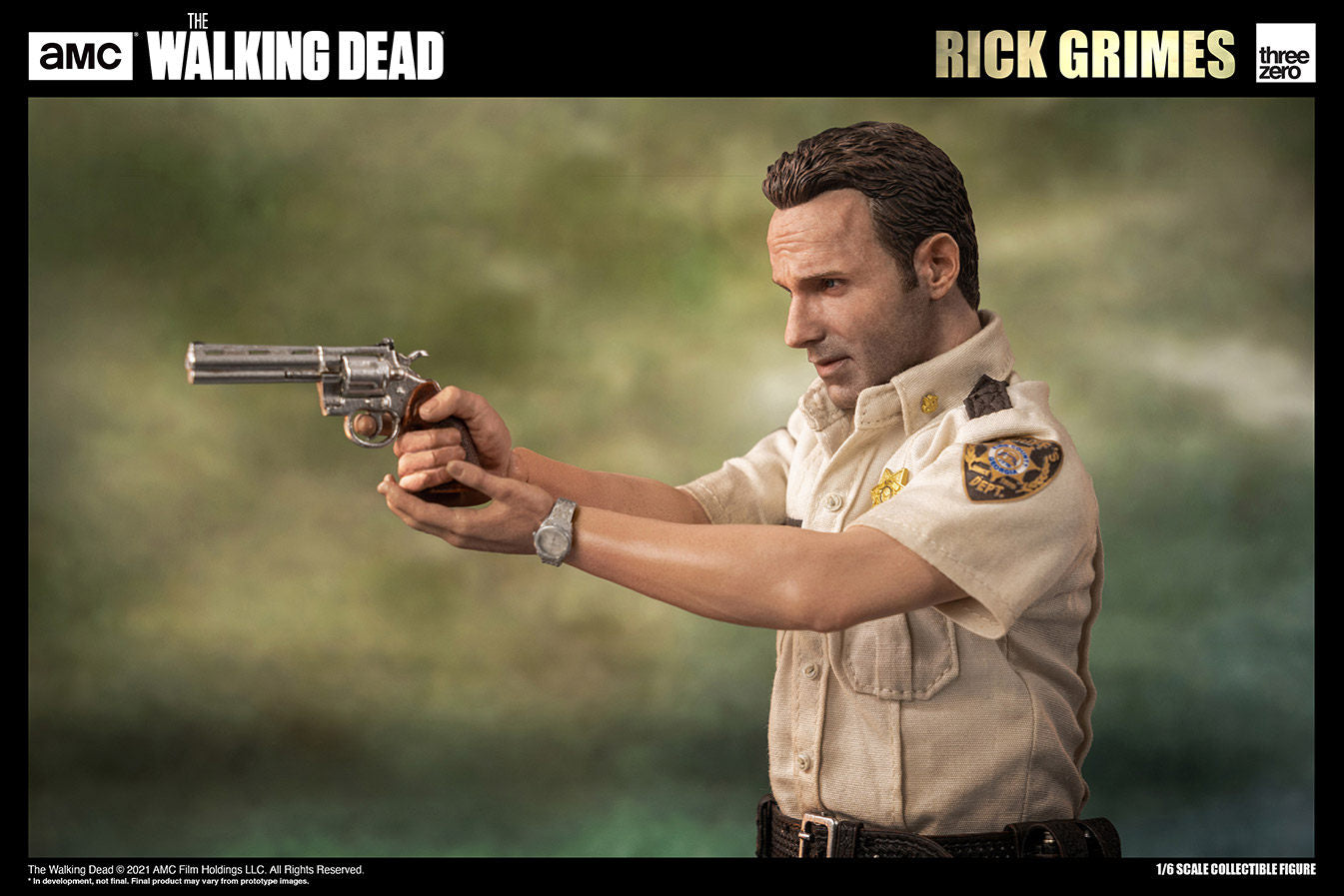 Threezero 1/6 The Walking Dead Sheriff Rick Grimes Action Figure 3Z01450W0
