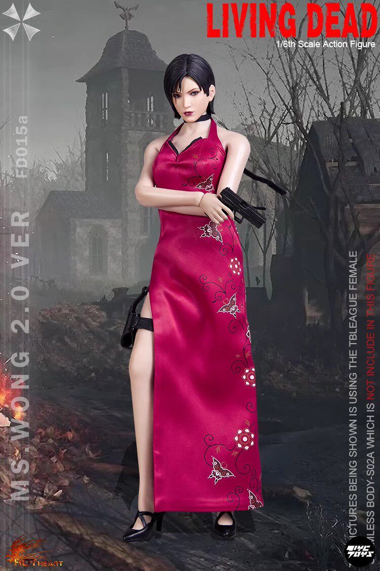 HOT HEART 1/6 Scale Zombie Slayer Female Spy: Ms. Wong 2.0