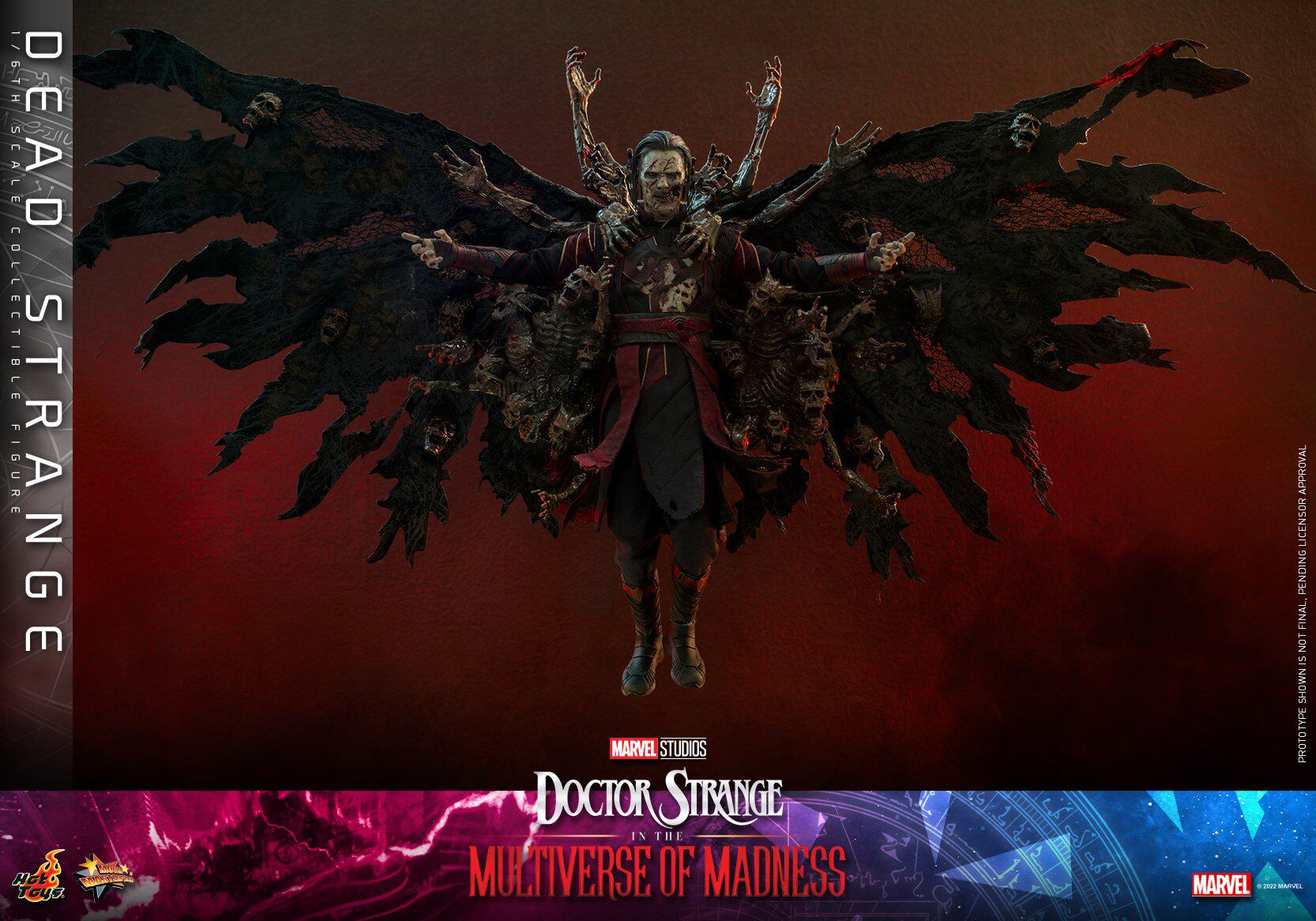HOTTOYS HT 1/6 Doctor Strange 2: Dead Doctor Action Figure MMS654