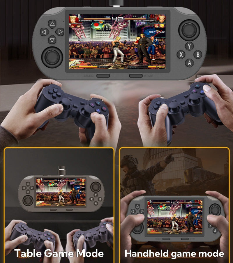 4.5-inch Portable Handheld HD Gaming Console with 2 Controllers