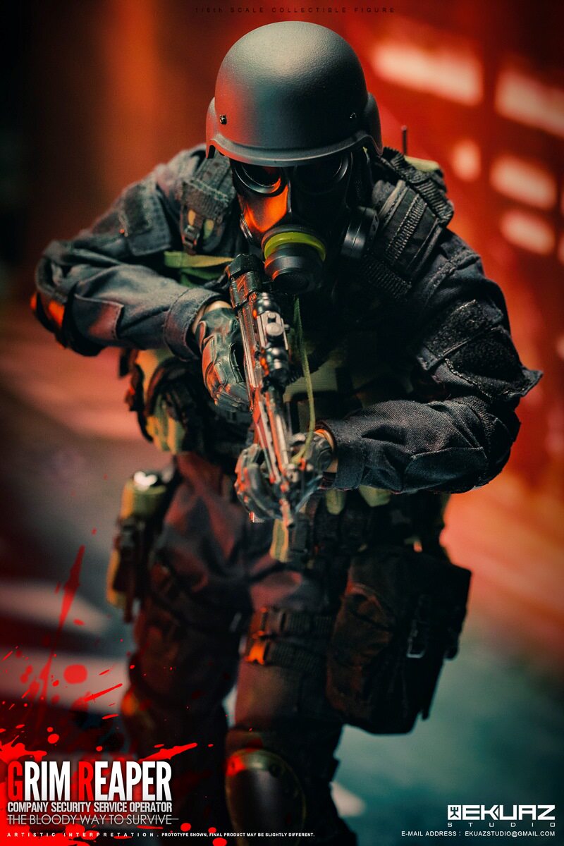 EKUAZ STUDIO 1/6 CSS G.I. Joe: Resident Evil 2 Death Hank Doll EKS05 Restock
