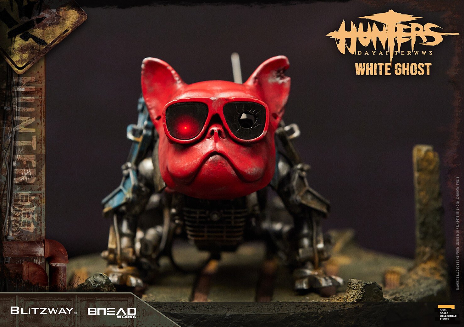 Blitzway 1/6 Hunter x Hunter Post-World War III White Demon Figures  BW-UMS 11801