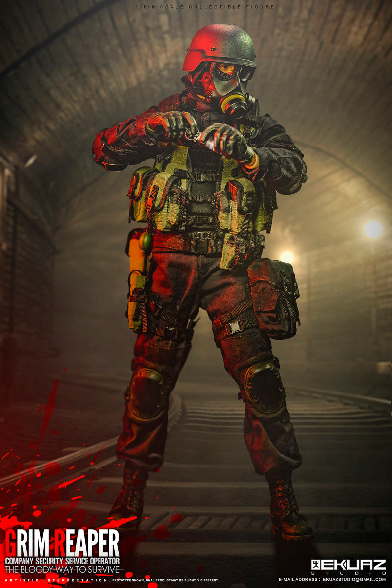EKUAZ STUDIO 1/6 CSS G.I. Joe: Resident Evil 2 Death Hank Doll EKS05 Restock
