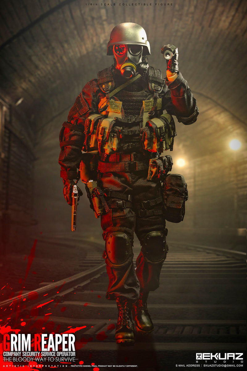 EKUAZ STUDIO 1/6 CSS G.I. Joe: Resident Evil 2 Death Hank Doll EKS05 Restock