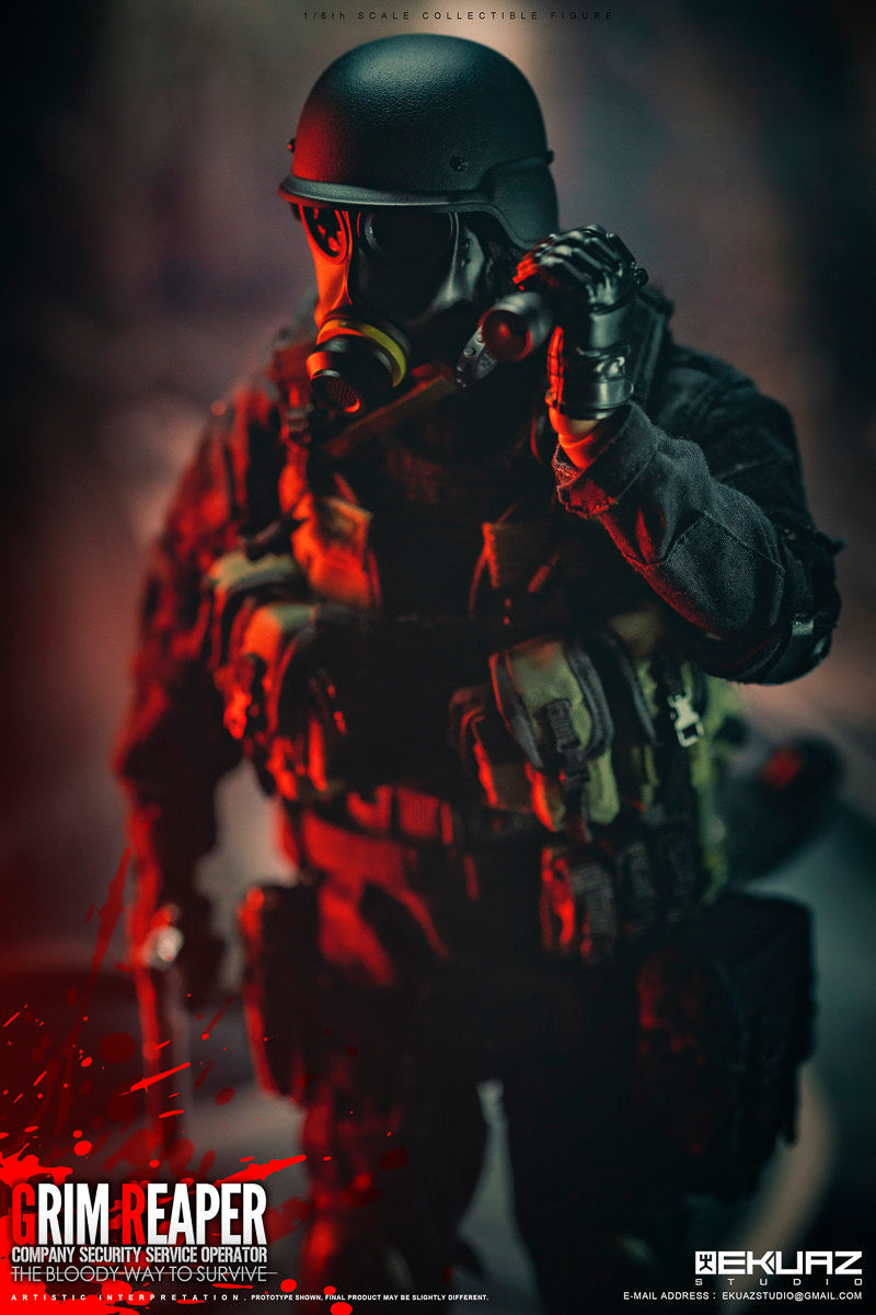 EKUAZ STUDIO 1/6 CSS G.I. Joe: Resident Evil 2 Death Hank Doll EKS05 Restock