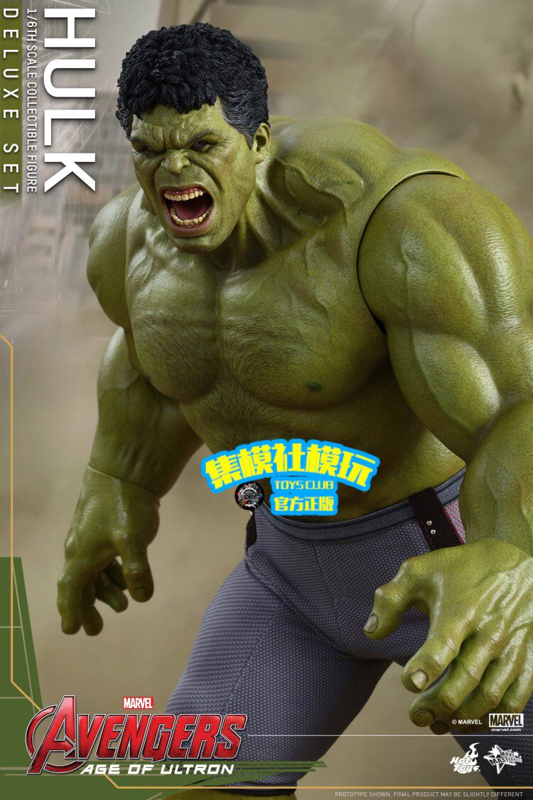 HOTTOYS 1/6 Avengers: Age of Ultron Hulk 2.0 Action Figure MMS286/287