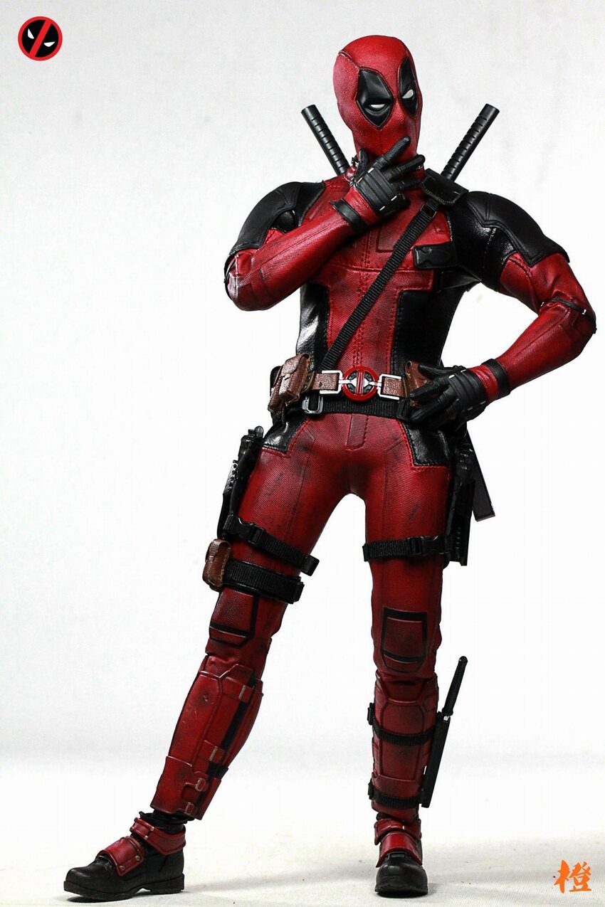 HT HOTTOYS 1/6 Deadpool Deadpool 1.0 2.0 First Edition MMS347 Model Action Figure