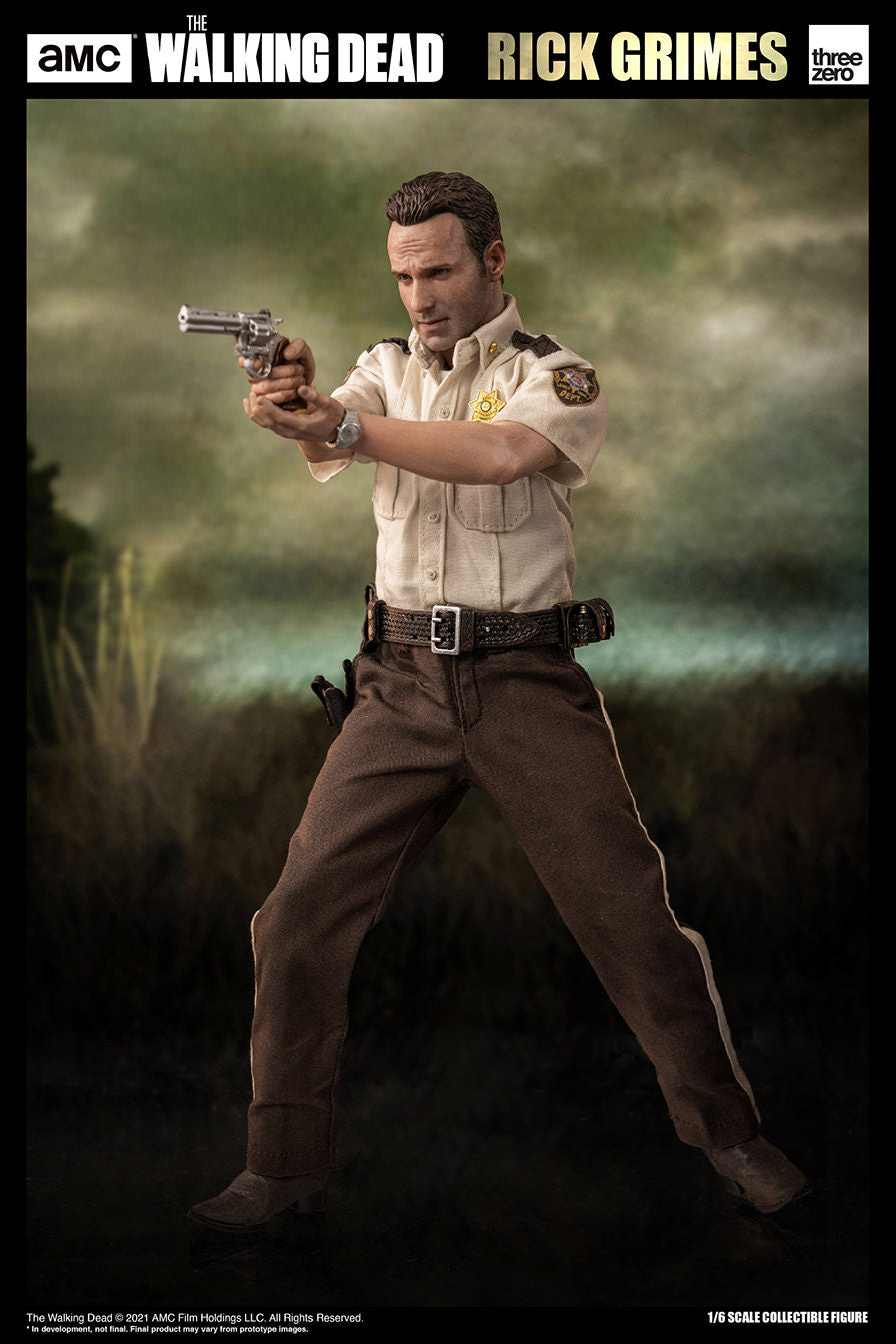 Threezero 1/6 The Walking Dead Sheriff Rick Grimes Action Figure 3Z01450W0
