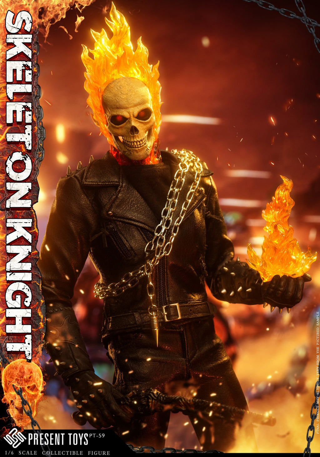 PRESENT TOYS PT-sp59 1/6 Scale "Skull Knight" Action Figure