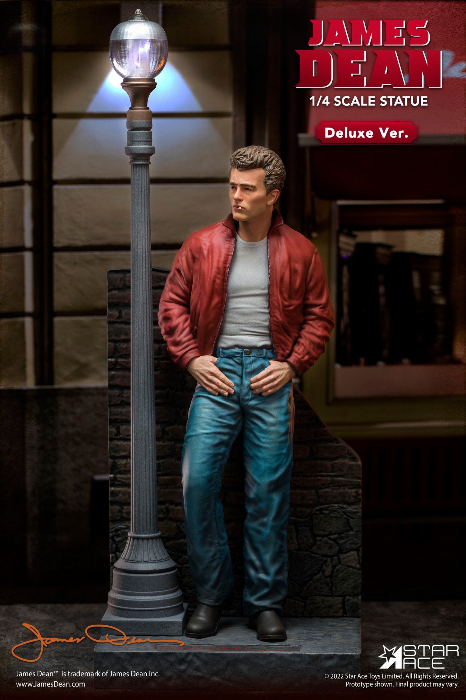 STAR ACE Toys 1/4 James Dean Statue Figure SA4007/4008