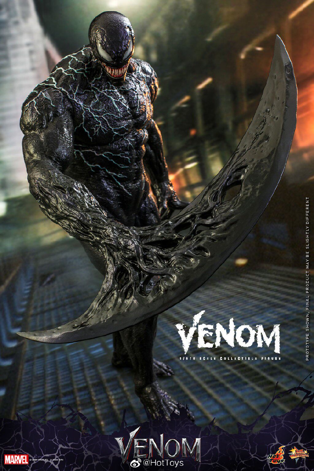 HOTTOYS HT MMS590 Venom 1.0 Deadly Guardian Venom1:6 movable figure